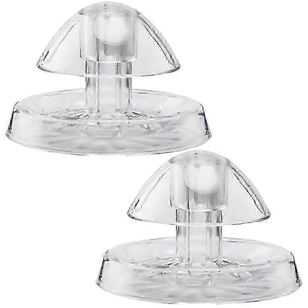 2 Pièces Piège à Escargots pour Aquarium Bac à Poissons Piège à Escargots en Plastique Capteur d'Escargots Piège à Escargots Transparent hwy