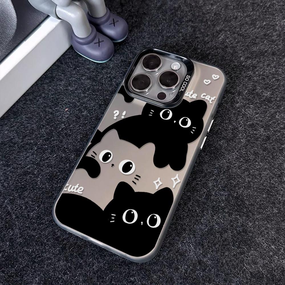 Painted Phone Case for iPhone 11 14 15 16 iPhone 17 11 12 13 for 17 14 15 16 Pro14 15 16 Pro Max for Samsung S25 Ultra S24 S25 A36 A56 A16 Hard Cover