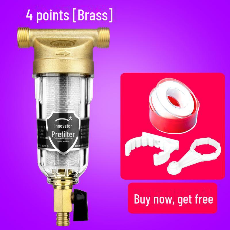 

Водоочиститель для всего дома с предварительной фильтрацией, функцией удаления накипи и обратной промывки