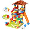 Große Partikel Dachbausteine Stadthaus Große Größe Montage Rutsche Figuren Bausteine Schloss Ziegel Spielzeug Für Kinder Kinder Geschenk