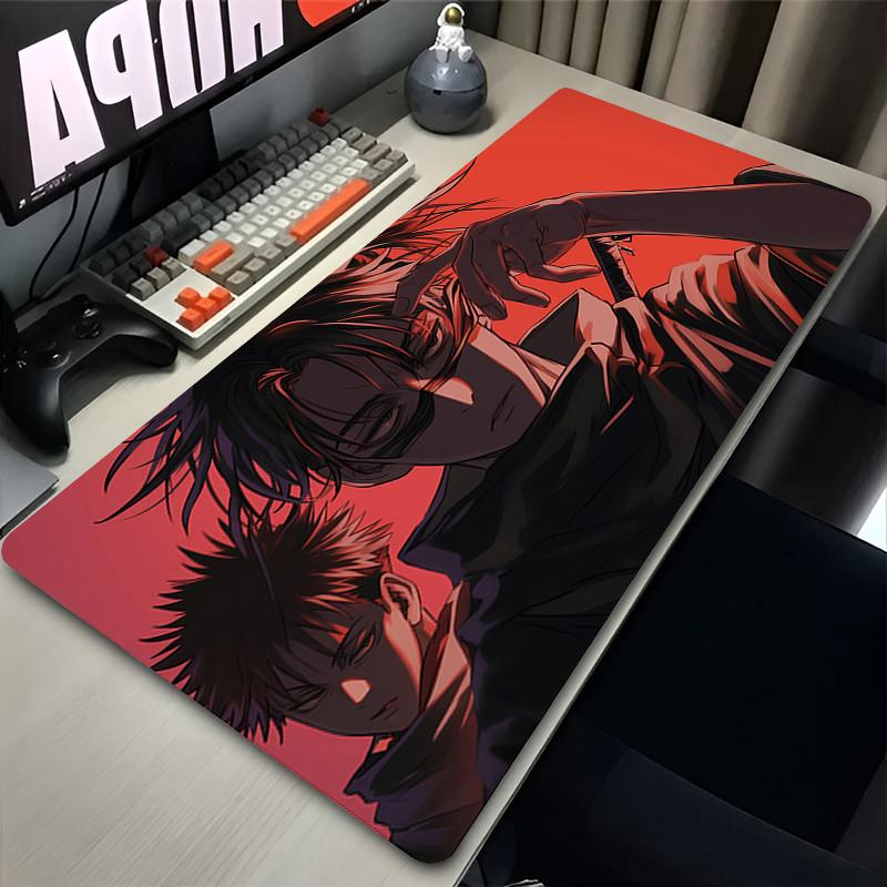Japan Cool Anime Mouse Pad Laptop JJujutsu KKaisen Choso Yuji Mousepad XXL Gaming Keyboard Rug PC Gamer Cabinet Table Desk Mat