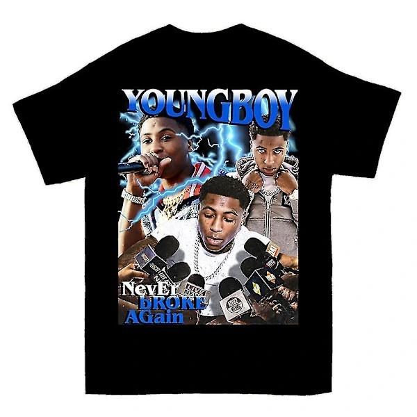 

Trend Youngboy Again Black Cotton Unisex S5XL Shirt IA437 Unisex T-Shirt XXXL