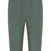 Reebok Solid Color Mid-Rise Tapered Knit Sports Pants Men Bottoms Dark-Green 23RMS605MGL1