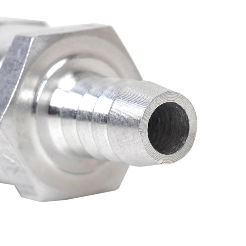 Aluminum Fuel Non Return Check Valve Motorcycle Fuel System Accesory 6/8/10/12mm
