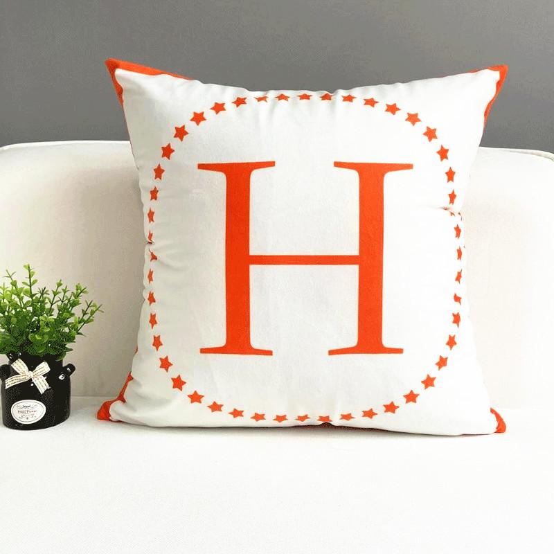 Home Nordic Throw Pillow Cover Sofa Cushion Cover Car Thickened Short Plush Cushion Cover No Pillowcase