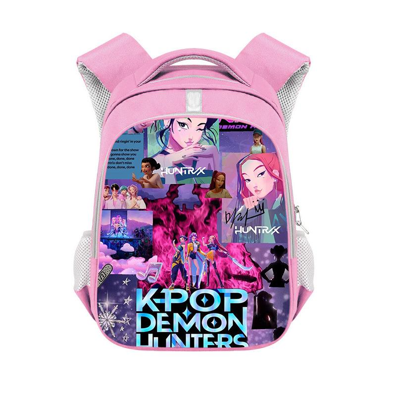 Witch Hunters Children'S School Bag Student Printing Large Capacity Storage Backpack Casual Burden Reduction Wear-Resistant Backpack