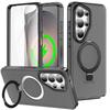 For Samsung Galaxy S26/S26 Ultra/S26 Plus Magnetic Full Body Shockproof Case Built-in Screen Protector Invisible Stand Clear