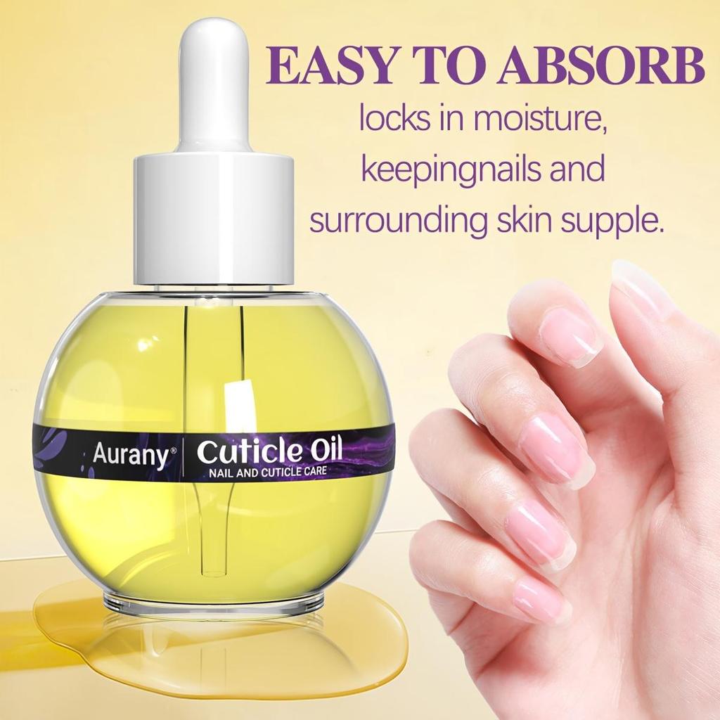 Cuticle Oil, Nail and Cuticle Treatment With Niacinamide, Moisturizing Nail Care Treatment for Dry, Non-Greasy, Fast Absorbing-30Ml
