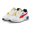SmileyWorld x Puma Graviton Big Kid Weiß High Risk Red Kinder-Sneaker Vibrant-Yellow Royal 384491-01