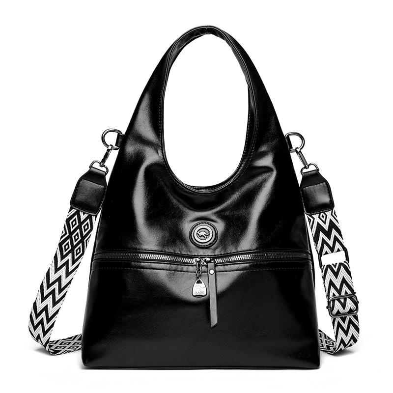 Tote Bag Simple and Stylish Shoulder Bag High-grade Soft Leather Pu Light Luxury Handbag