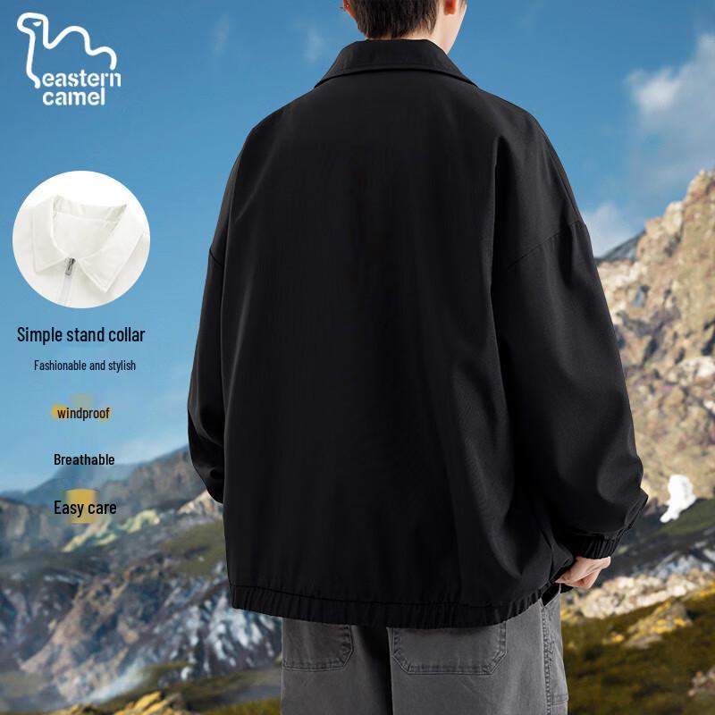 EASTERN CAMEL Unisex American Retro Baseball Jacket