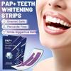 PAP+ Whitening Strips, Zahnschmelzsicher, Entfernen Kaffee- und Raucherverfärbungen, Beste PAP Zahnaufhellungsstreifen für empfindliche Zähne, Weihnachtsgeschenk-7/14/21 Paare