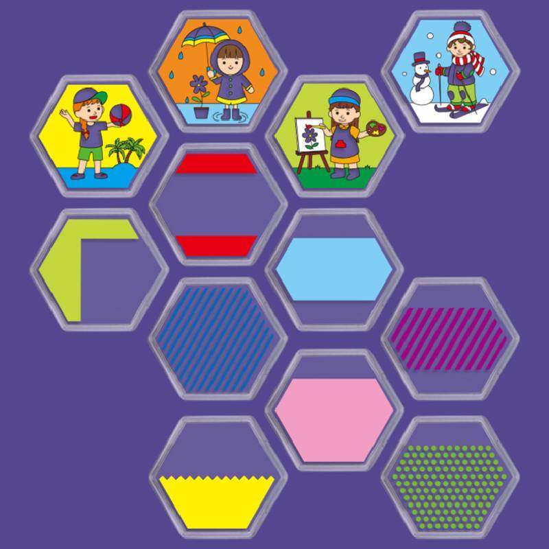 Plastic Color Decoding Puzzle With Logic Challenges For Brain Development And Kids Learning