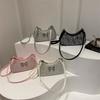 Dumpling Bowknot Shaped Single Shoulder Underarm Bag Handbag Women Fashion Gift