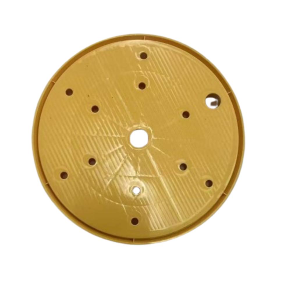 

Durable Round Flower Pot Lining Drainage Holes Flower Pot Filler Insert Greenhouse жёлтый