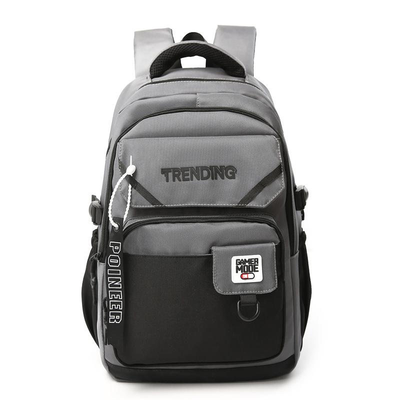 Men's Large Capacity Backpack Travel Computer Backpack Women's Junior Senior High School Student Schoolbag