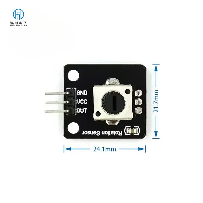 5pcs/lot Electronic bricks Rotary Potentiometer Analog Knob Module Rotary Encoder Module