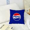Fashion Art Logo cushion cover Living Room Headboard Bedroom Office Cushion Cushion Sofa Nap Time P-pepsi C-cola Pillow Case