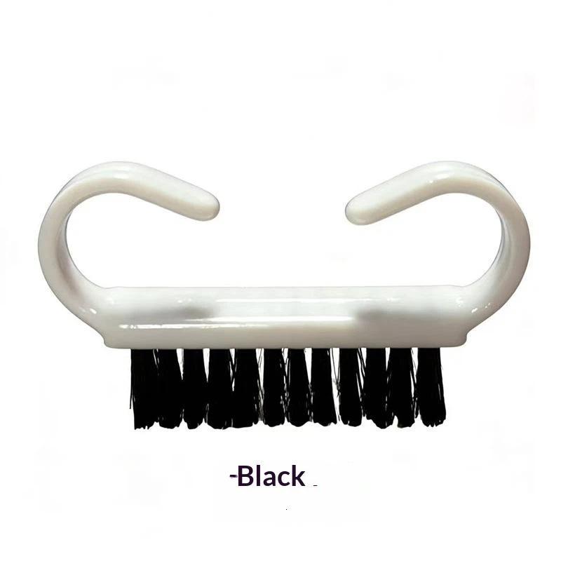 Soft Bristle Nail Dust Brush Non-slip Comfy Handle Pastel Colors Portable for Home DIY Manicure Nail Art Cleaning