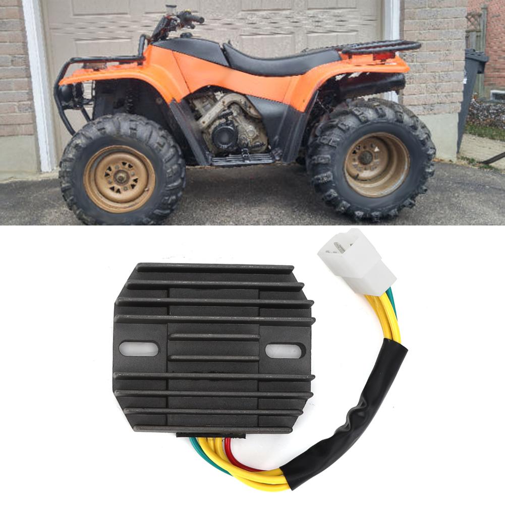 Motorcycle Voltage Regulator Rectifier with Accessories Fit for Arctic Cat 400 500 Bearcat 454 3430 037