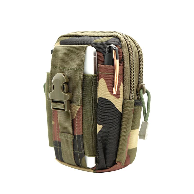 Venkovní sportovní multifunkční taška na příslušenství s velkou kapacitou, závěsná taška na mobilní telefon, taktická ledvinka