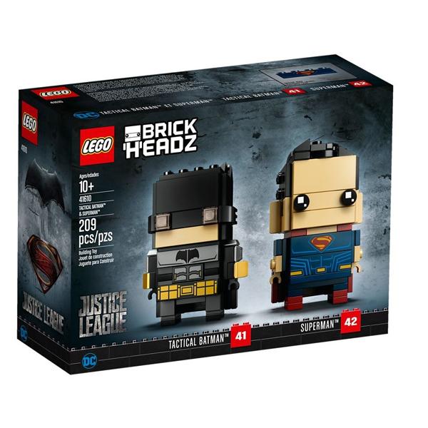 LEGO BrickHeadz, Batman And Superman Set Building Blocks 209 Pcs/pzs 41610