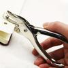 6mm Hole Puncher Portable Single Hole Punch Paper Material Scrapbooking Handheld Metal Craft Office Binding Supplies
