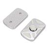 Magnetic Slider Toy Comfortable Grip Luminous Pocket Metal Slider Toy For Travel Classroom Office