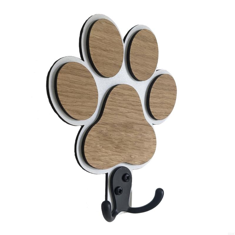 Polished Wooden Animal Claw Wall Hook Decorative Hanger Home Storage Solution HX6C