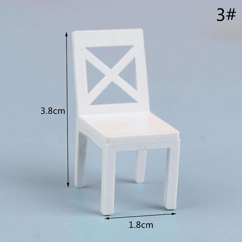 1:20 Puppenhaus Simulation Kleines Sofa Hocker Stuhl Möbel Modell Spielzeug Puppenhaus Dekor Möbel Spielzeug Puppenhaus Zubehör