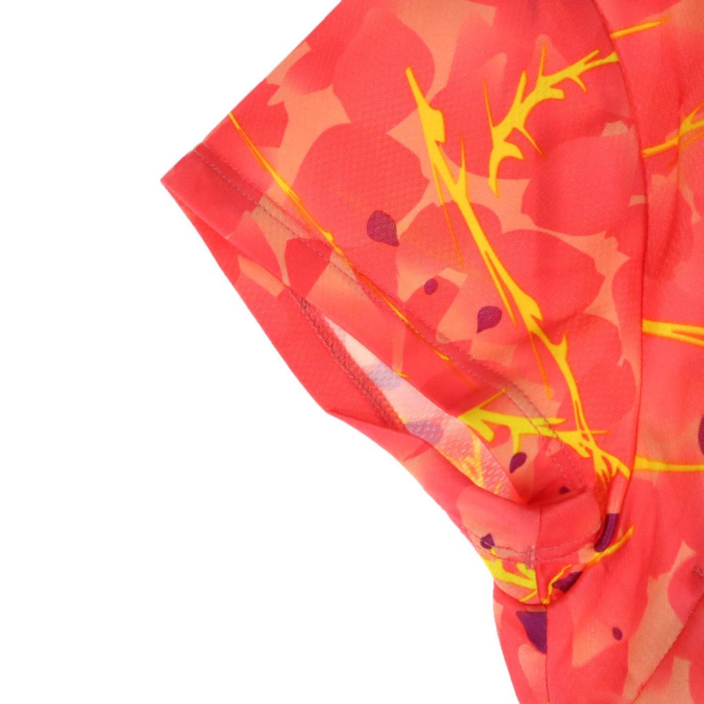 unused adidas plant Short sleeve T-shirt S Fluorescent pink UV Protection Women Used