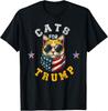 Cats For Trump 2024 Funny Tee For Vance Trump 2024 T-Shirt Unisex T-Shirt
