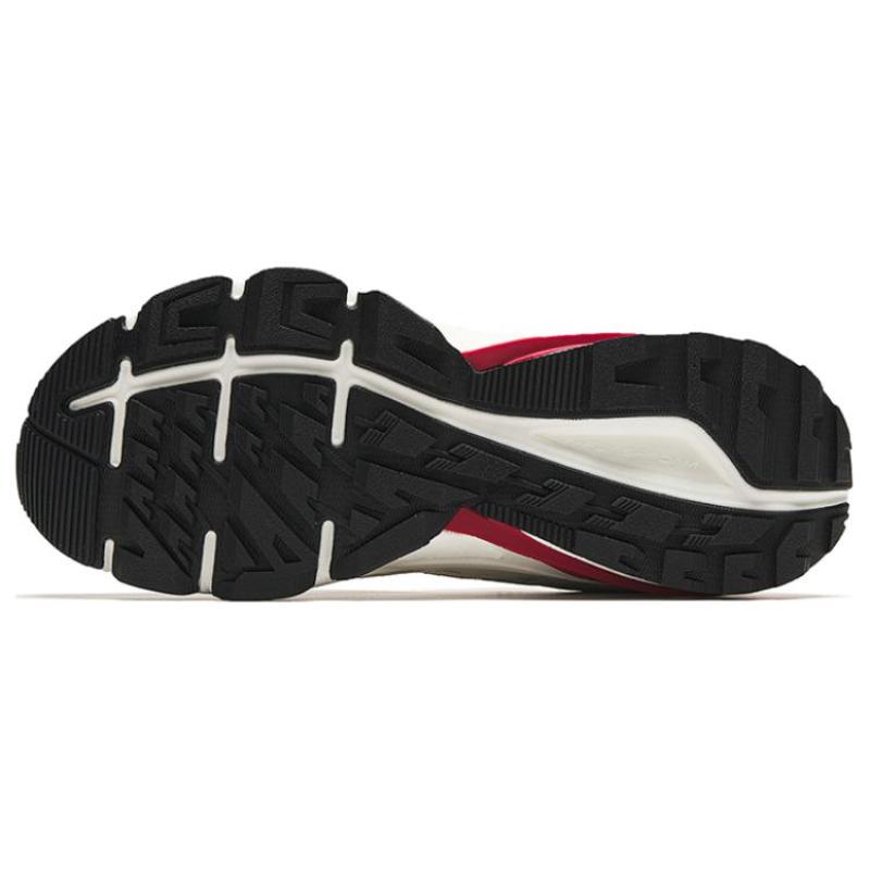 Anta Walker Low-Top Casual Shoes Women's Gray Red Sneakers 122418890-8