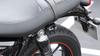 Kijima Motorcycle Parts Helmet Lock Holder, Steel, Anti-Theft, for Bonneville T100 (2016-), Street Twin, and Scrambler (2017-), Black, HTR-05006