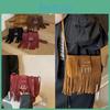 Minimalist Faux Suede Small Square Bag With Zipper Closure For Daily Casual Use