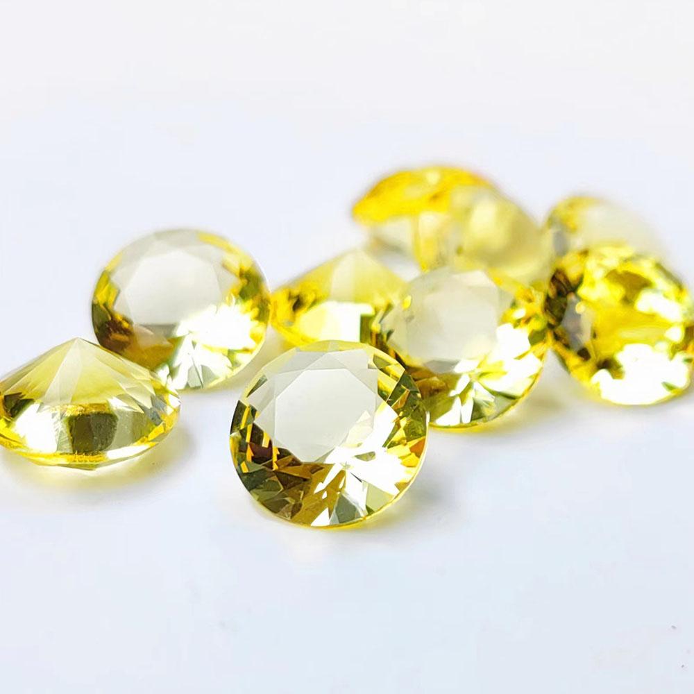 10mm Colorful Crystal Glass Diamond Party Decor Gems Wedding Table Ornaments DIY Accessories Pack of 10