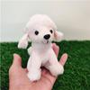 New Soft Pendant Cute  Simulation Poodle Plush Toy Bag Pendant Lifelike Sweet Keychain Doll Funny Cool  Birthday Gift