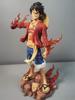 One Piece Anime Figure Luffy LX Straw Hat Latest Fourth Emperor Action Figures Statue Model Doll Christmas Playthings Present Pvc