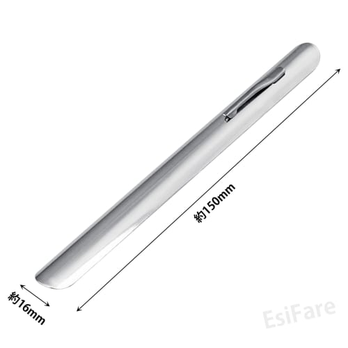 EsiFare 2-Piece Restaurant Crumb Cleaner, Stainless Steel Dustpan, Kitchen Scraper with Clip, Ergonomic, Durable, Reusable, Easy To Use, Suitable for