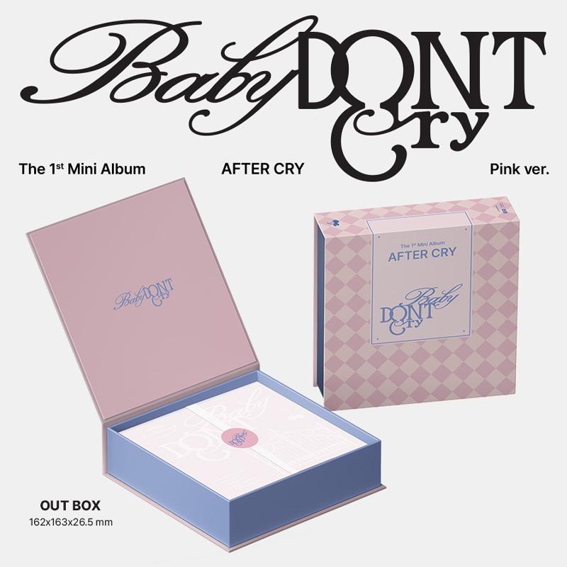 BABY DONT CRY – 1st Mini Album AFTER CRY (Pink Ver. / Red Ver.)