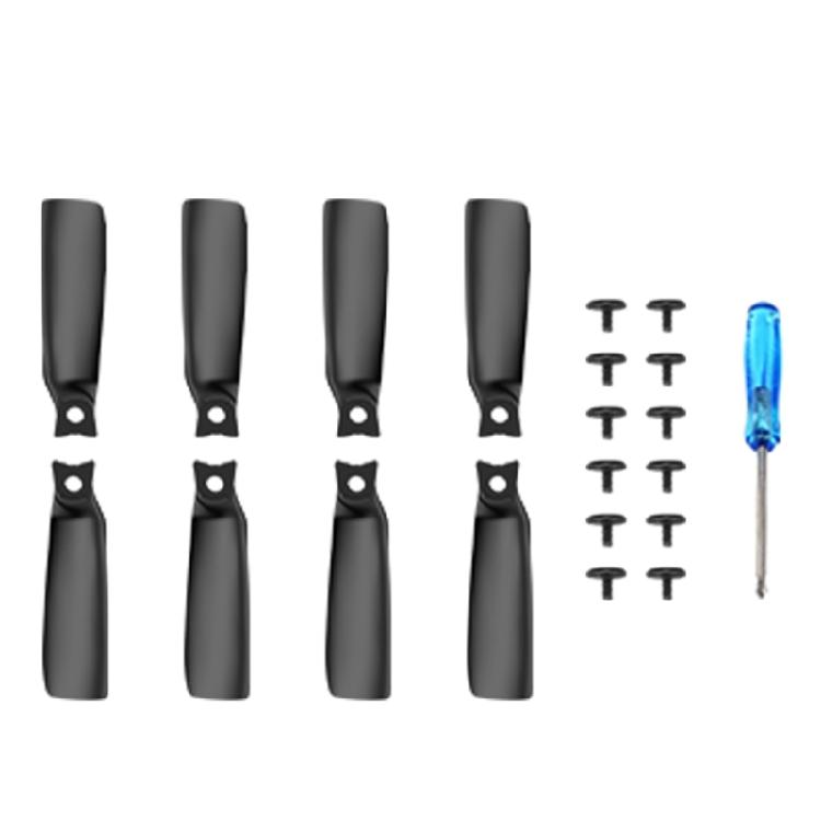 8pcs Quiet Flight Propellers Kit For Flip Drones Enhances Stability And Extends Flight Duration With Easy Mounting