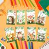 8-Pack Woodland Animal Spiral Notebook Forest Mini Pocket Notepad for Students Kids Office Gift