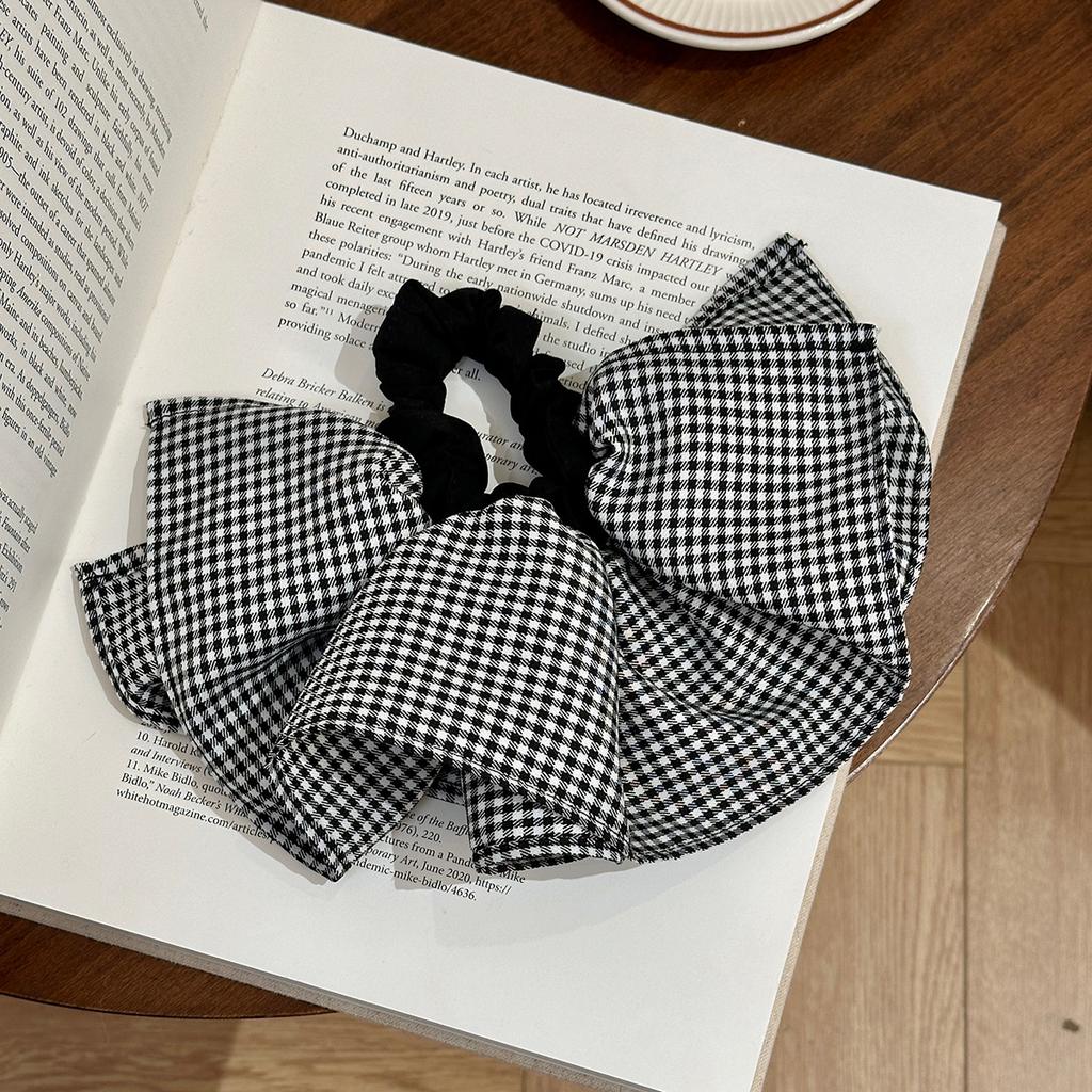 Elegant Pearl Hair Band Ins Simple Headband High-end Small Intestine Ponytail Rubber Band Headwear Girls Women Hair Accessories