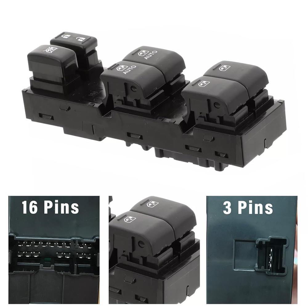 Master Power Window Switch Left 83071AL44A For Subaru Legacy Outback 2015-2017