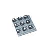 Non-Toxic Moc 10Pcs 3070Pb White Square Eyes Pattern Building Blocks Brickheadz Eyes Compatible Accessories Assemble Toy Children Gifts