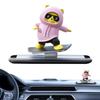 Patonde Bear Dashboard Decoration, Skateboard Bear Car Decor - Link Cute Dashboard Decor |