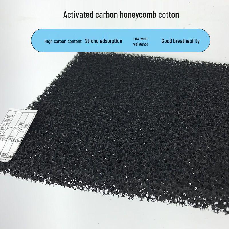 Activated Carbon Air Purification Filter for Industrial Gas and Odor Removal
