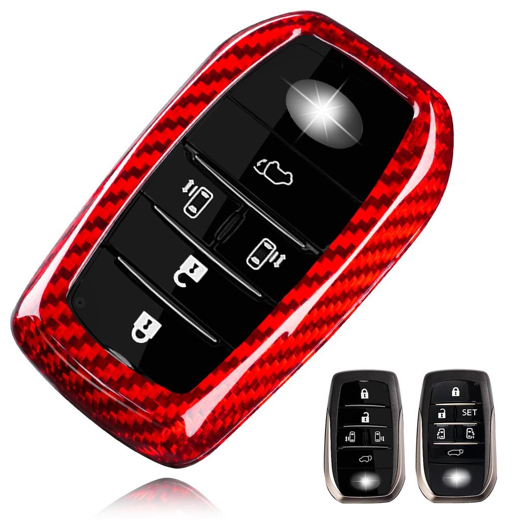 Key case for Toyota 30 40 New carbon fiber key smart key 90 key fob Alphard, Vellfire, series, series, etc. cover, case, Voxy, Noah, case,