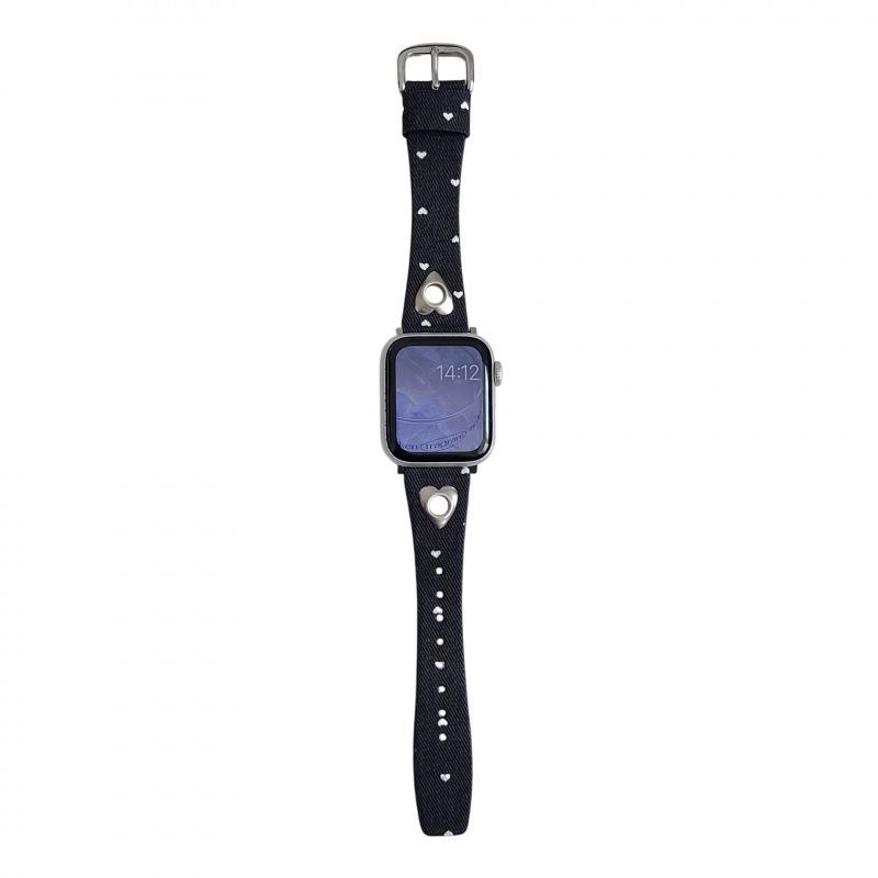 Compatible Denim Strap for Apple iWatch 11, Huawei Fit4, and Xiaomi 9PRO