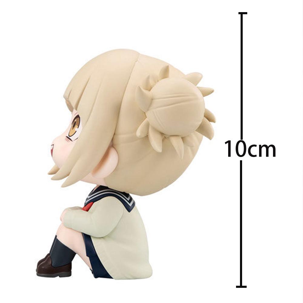

Anime MHA figure Himiko Toga Action Figure Cute Q Edition Toga Himiko figurine Look up Model Collect Doll Hero figure toys Gift 10CM